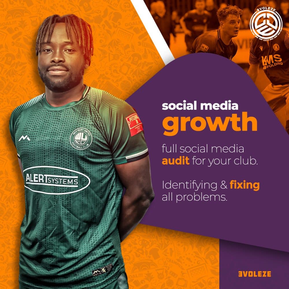 sports club social media growth