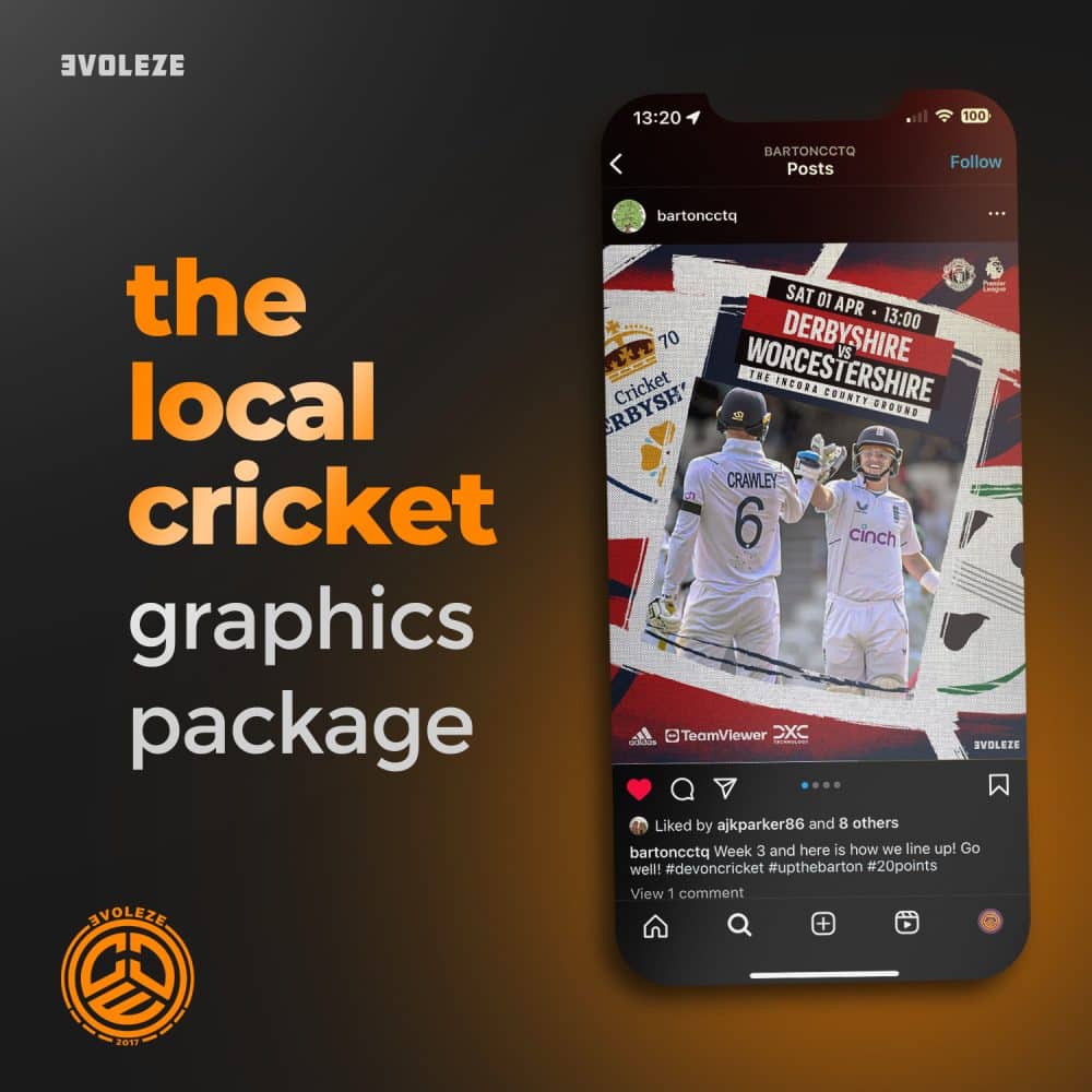 the local cricket graphics package