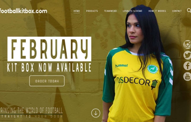 Homepage - Football Kitbox